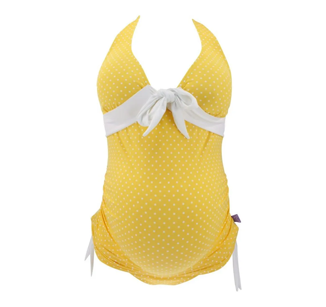 PETIT AMOUR Umstandstankini ANNIE Umstandsbikinitop (1-St), Vorderteil blickdicht gefüttert