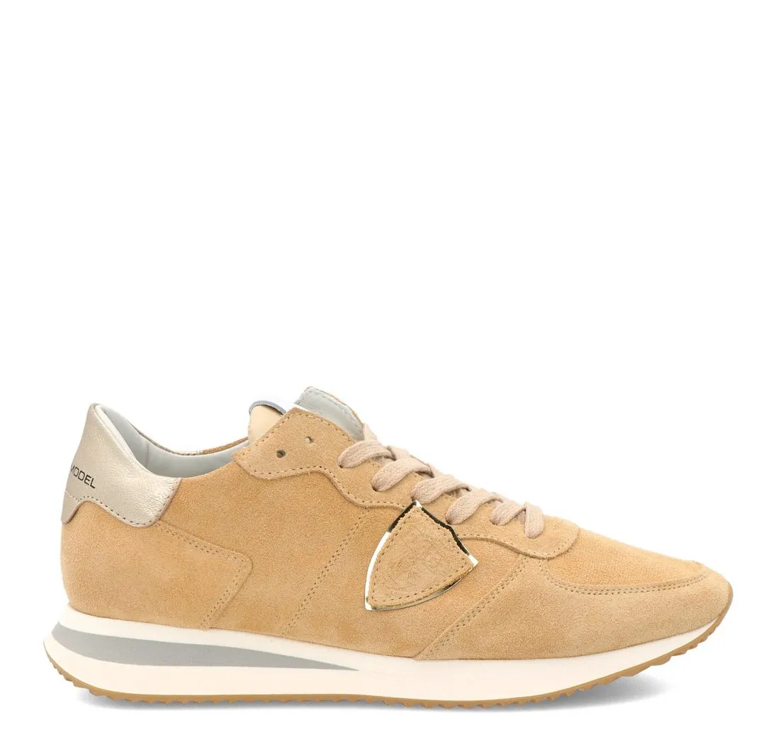 PHILIPPE MODEL Sneaker TRPX Daim Beige Sneaker