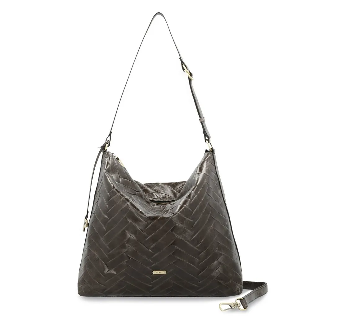 Picard Schultertasche PICARD Beuteltasche Basket aus Echtleder