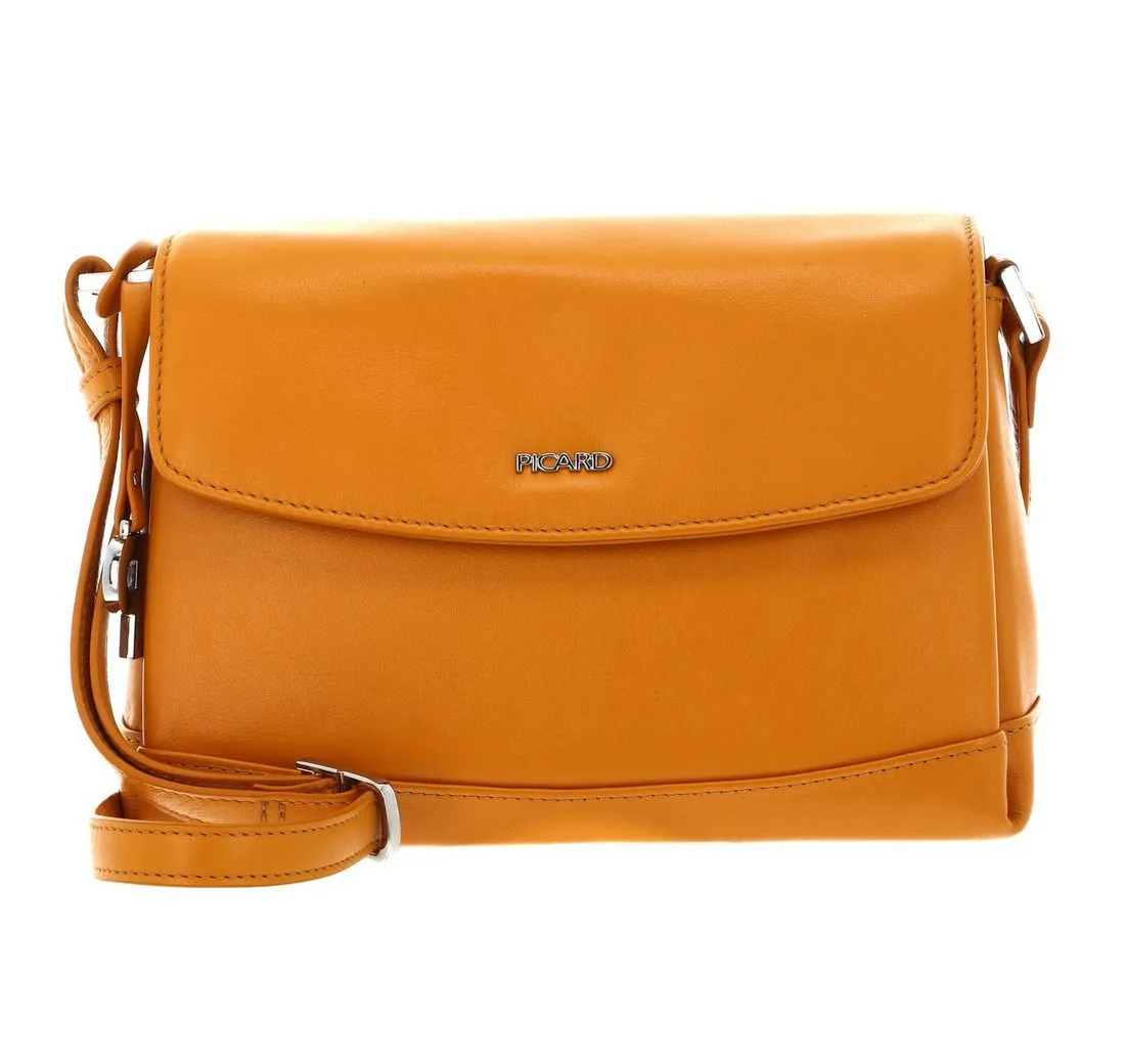 Picard Schultertasche Shoulder Bag, aus echtem Rindsleder