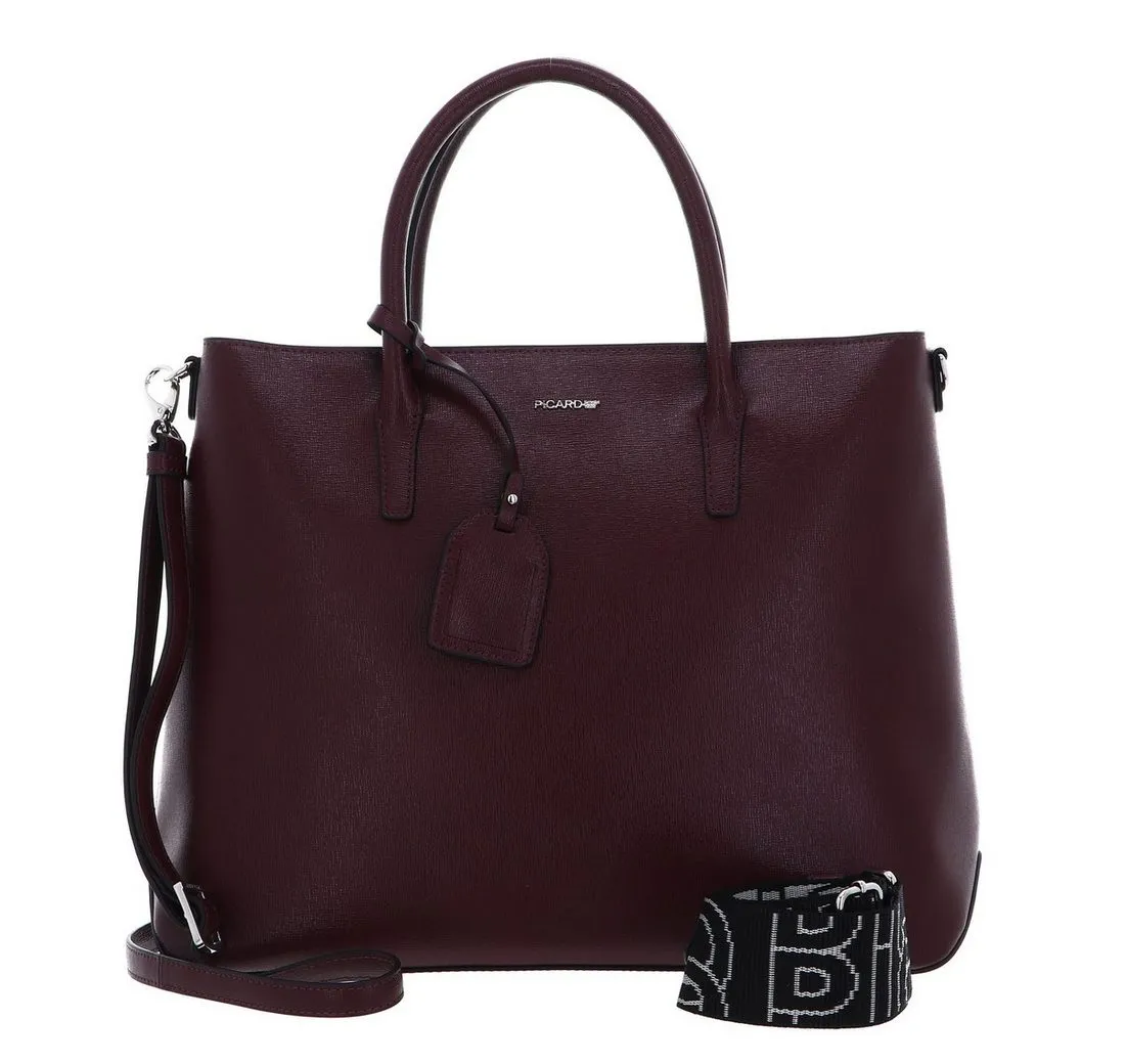 Picard Schultertasche Shoulderbag, aus echtem Rindsleder