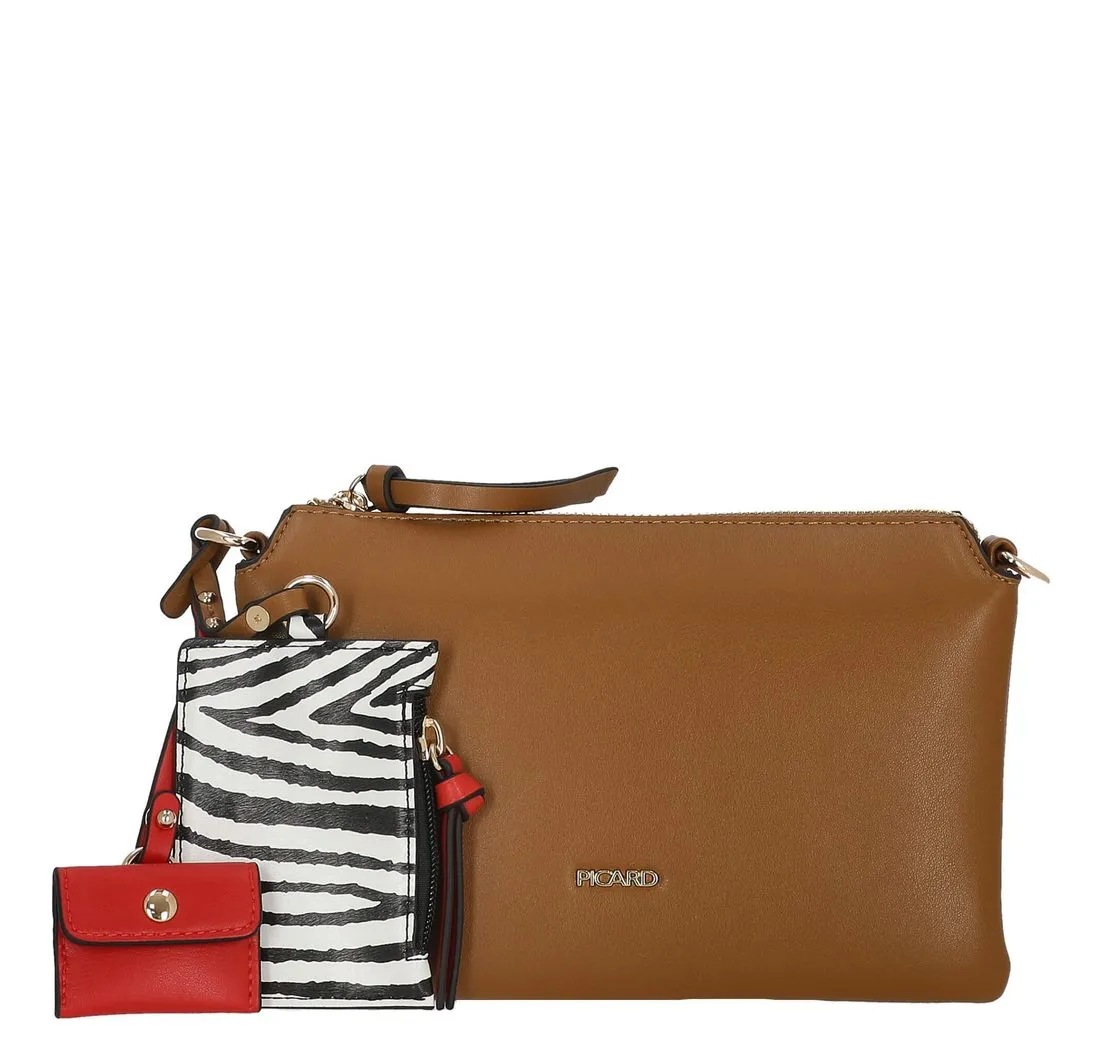 Picard Umhängetasche Safari - Schultertasche 23 cm (cognac)