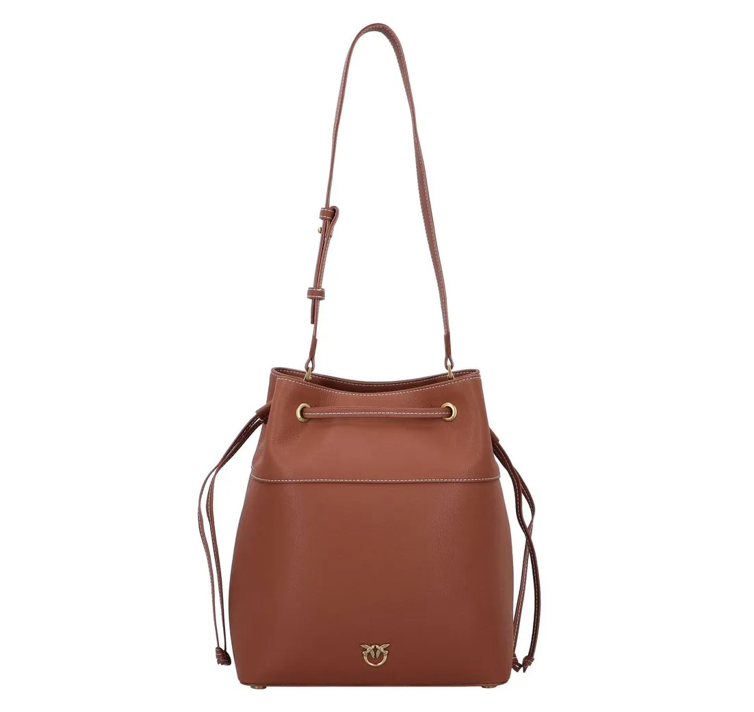 PINKO Schultertasche Secchiello, Leder