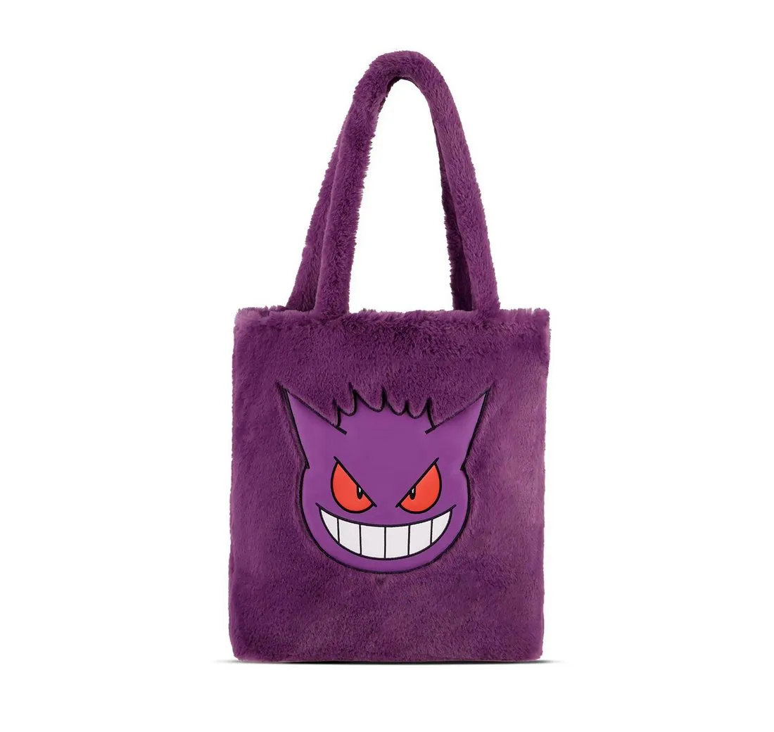 POKÉMON Shopper Gengar, Plush Tote Bag Schultertasche
