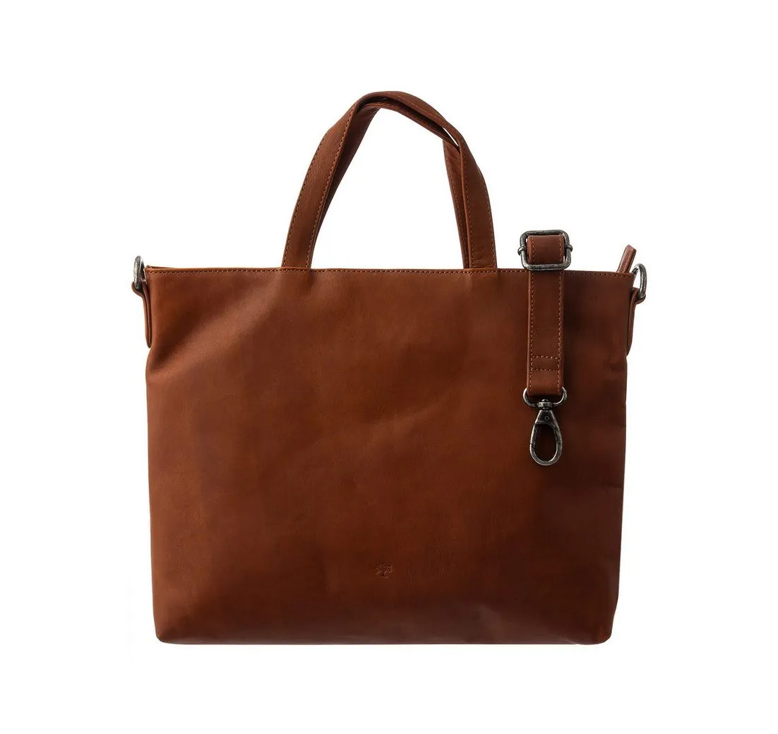 Prato Schultertasche Shopper K97-O (ein Stück, 1-tlg), Reißverschluss