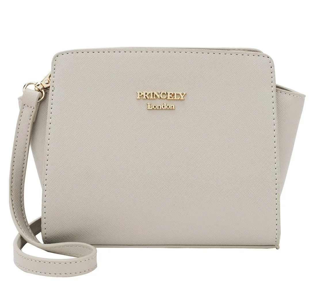 Princely London Schultertasche Katy Small– Kompakte, Stilvolle Umhängetasche für Damen