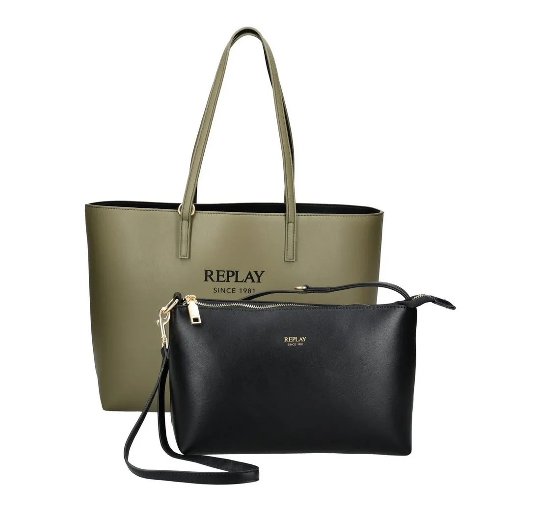 Replay Handtasche Taschen Lederimitat