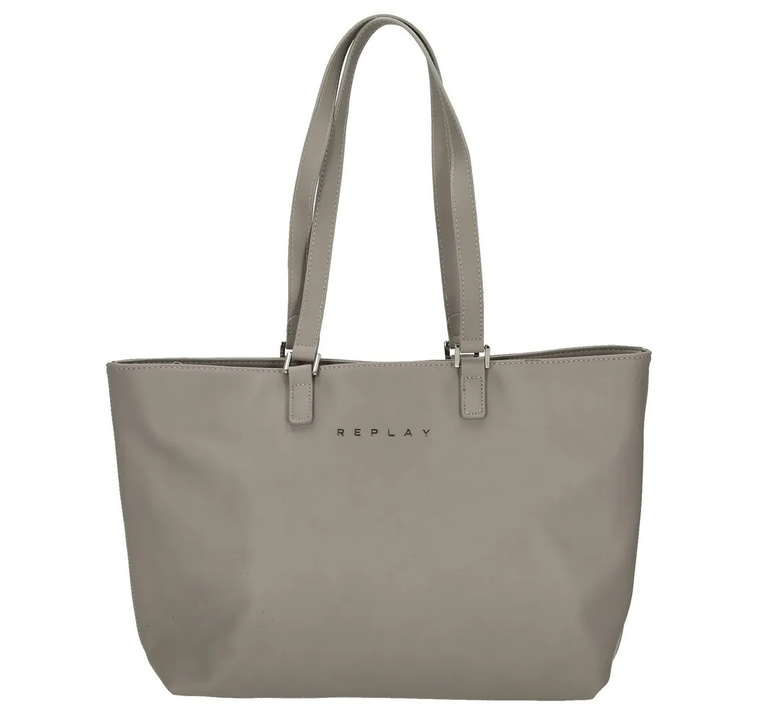 Replay Shopper - Shopper 34 cm (cement grey)