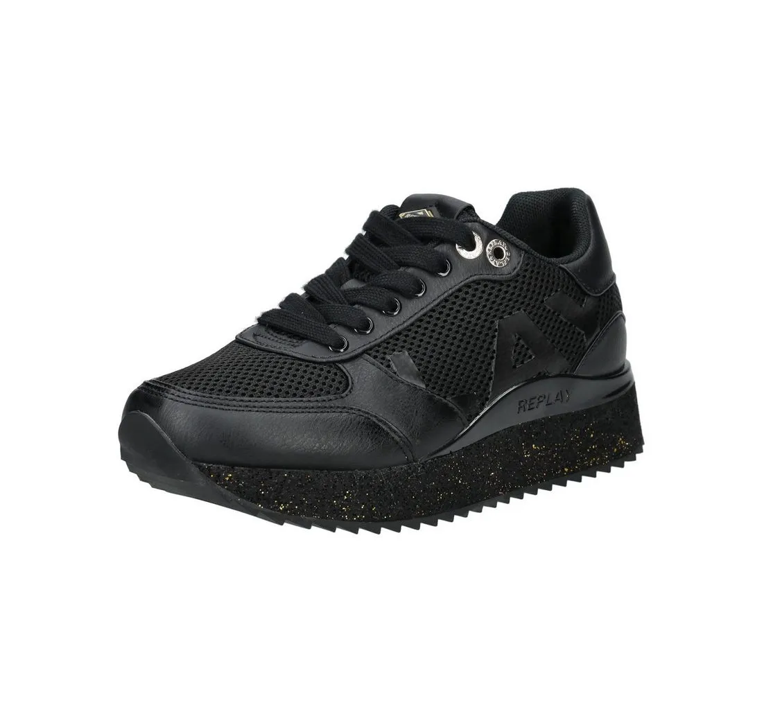 REPLAY Sneaker Lederimitat/Textil Plateausneaker