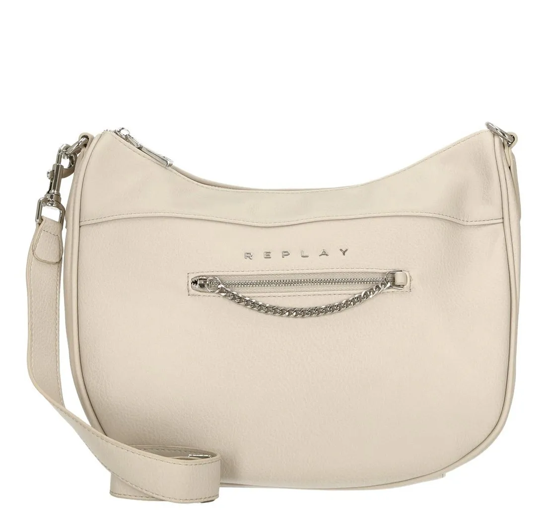 Replay Umhängetasche - Schultertasche 30 cm (lt grey)