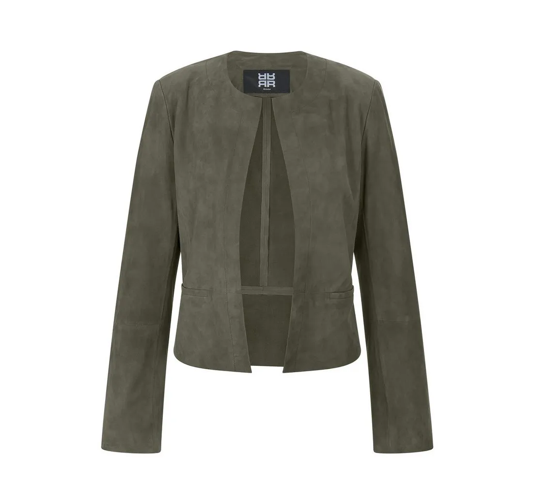RIANI Blusenblazer Lederjacke