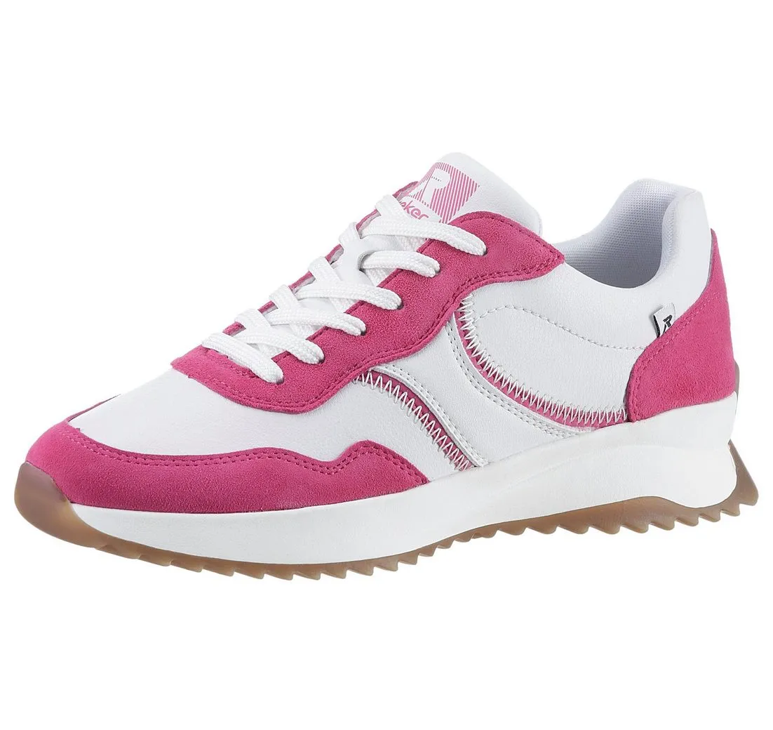 RIEKER EVOLUTION Sneaker mit herausnehmbarer Innensohle, Freizeitschuh, Halbschuh, Schnürschuh