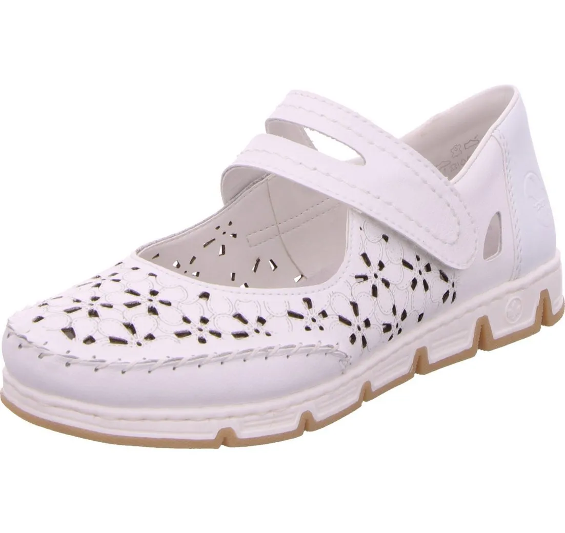 RIEKER Slipper echtes Leder