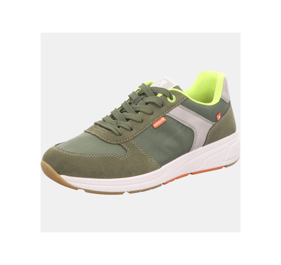 RIEKER Sneaker für Herren in grün Sneaker (keine Angabe, 1-tlg., keine Angabe)
