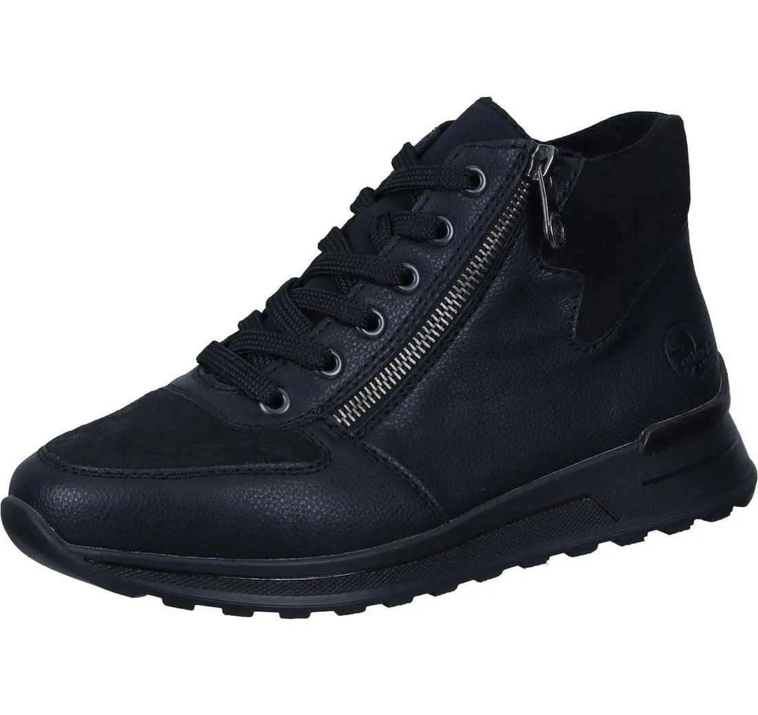 RIEKER Sneaker Sneakerboots aus Stretch Material