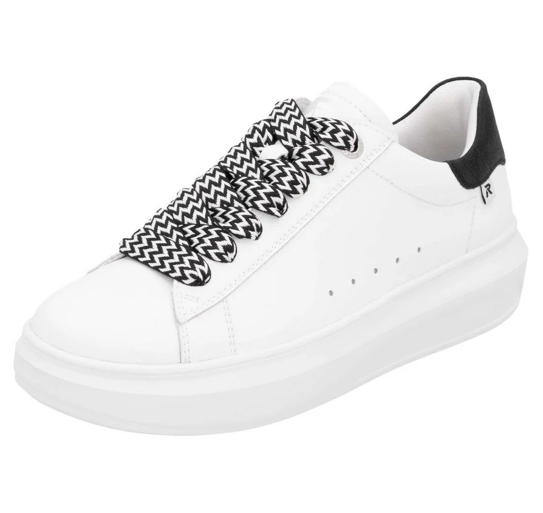 RIEKER SPORT Plateausneaker, Freizeitsneaker, Schnürschuh, Halbschuh im Sport-Style