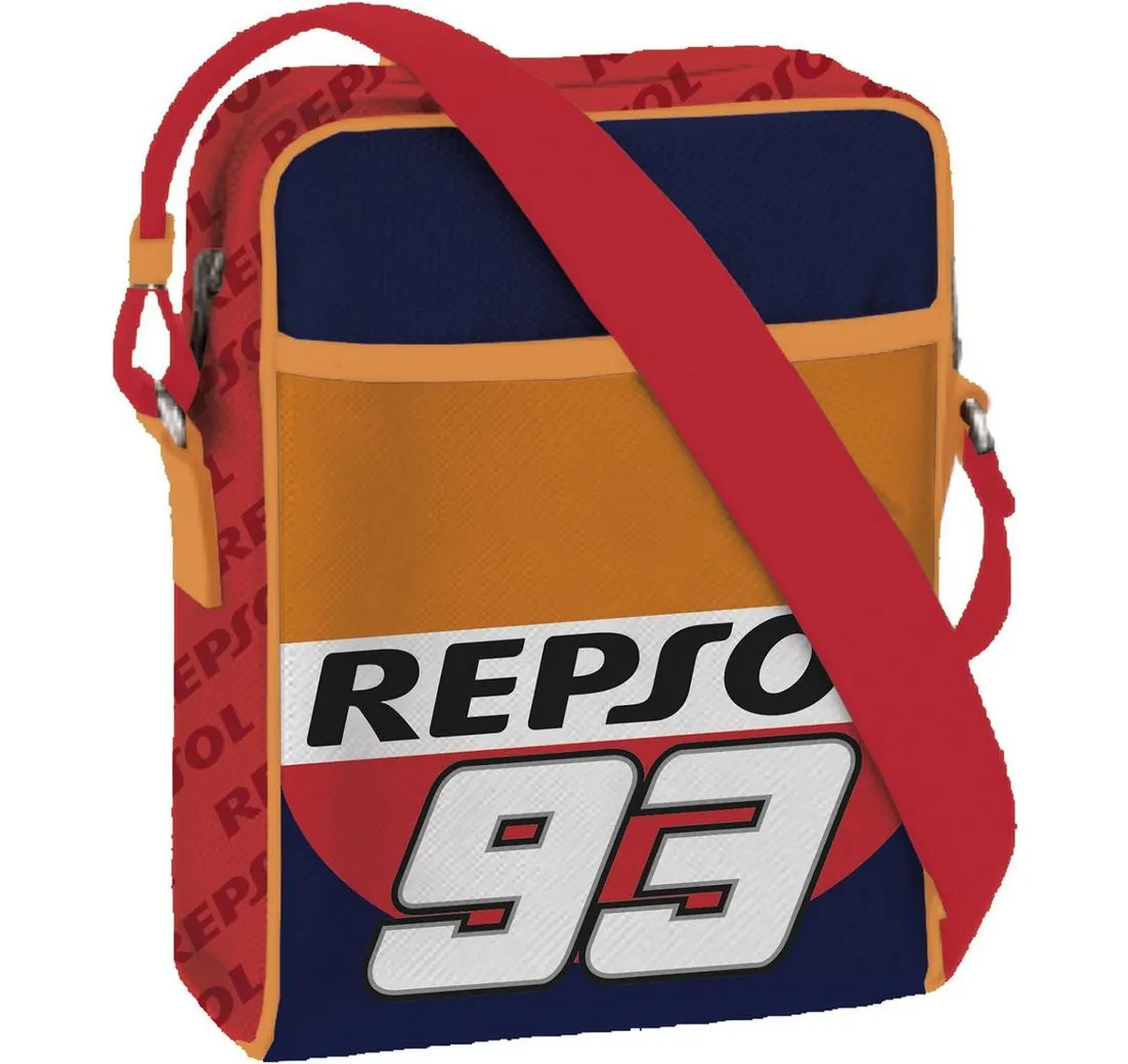 Rungassi Schultertasche Repsol 93 UVA Fragola Umhängetasche Tasche Schultertasche Sporttasche