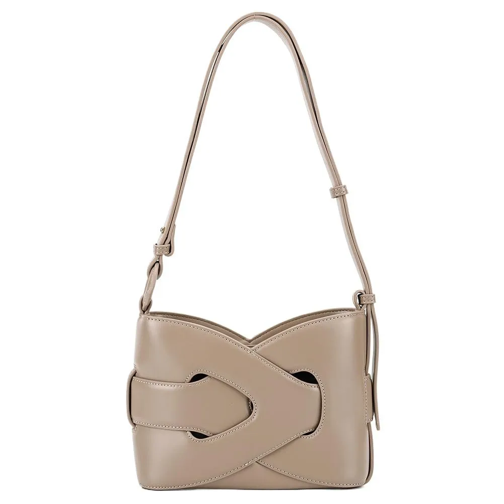 RWEUOQ Handtasche Kleine Handtasche Damen Vintage Leder Umhängetasche Schultertaschen (1-tlg., 21*16,5*7 cm), kann im Alltag wie Einkaufen, Dating, Arbeiten und Reisen usw.