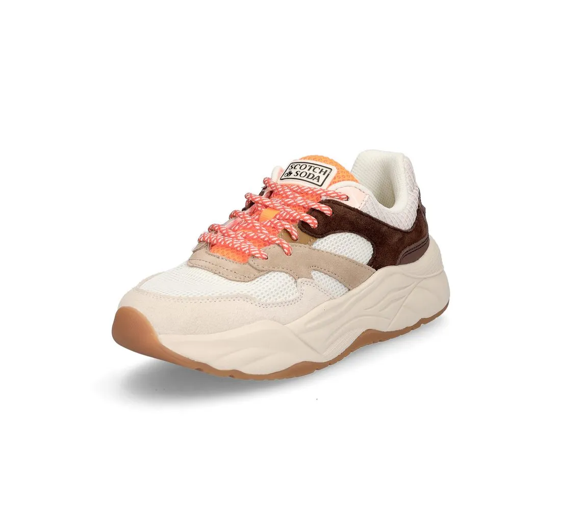 SCOTCH & SODA Scotch & Soda Damen Sneaker Celest beige orange Sneaker