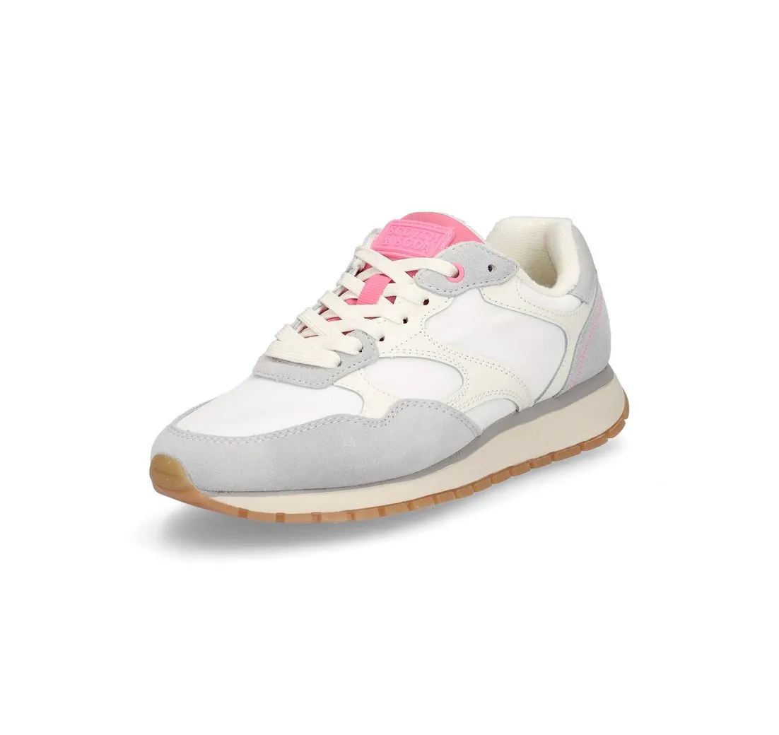 SCOTCH & SODA Scotch & Soda Damen Sneaker Inez grau pink Sneaker