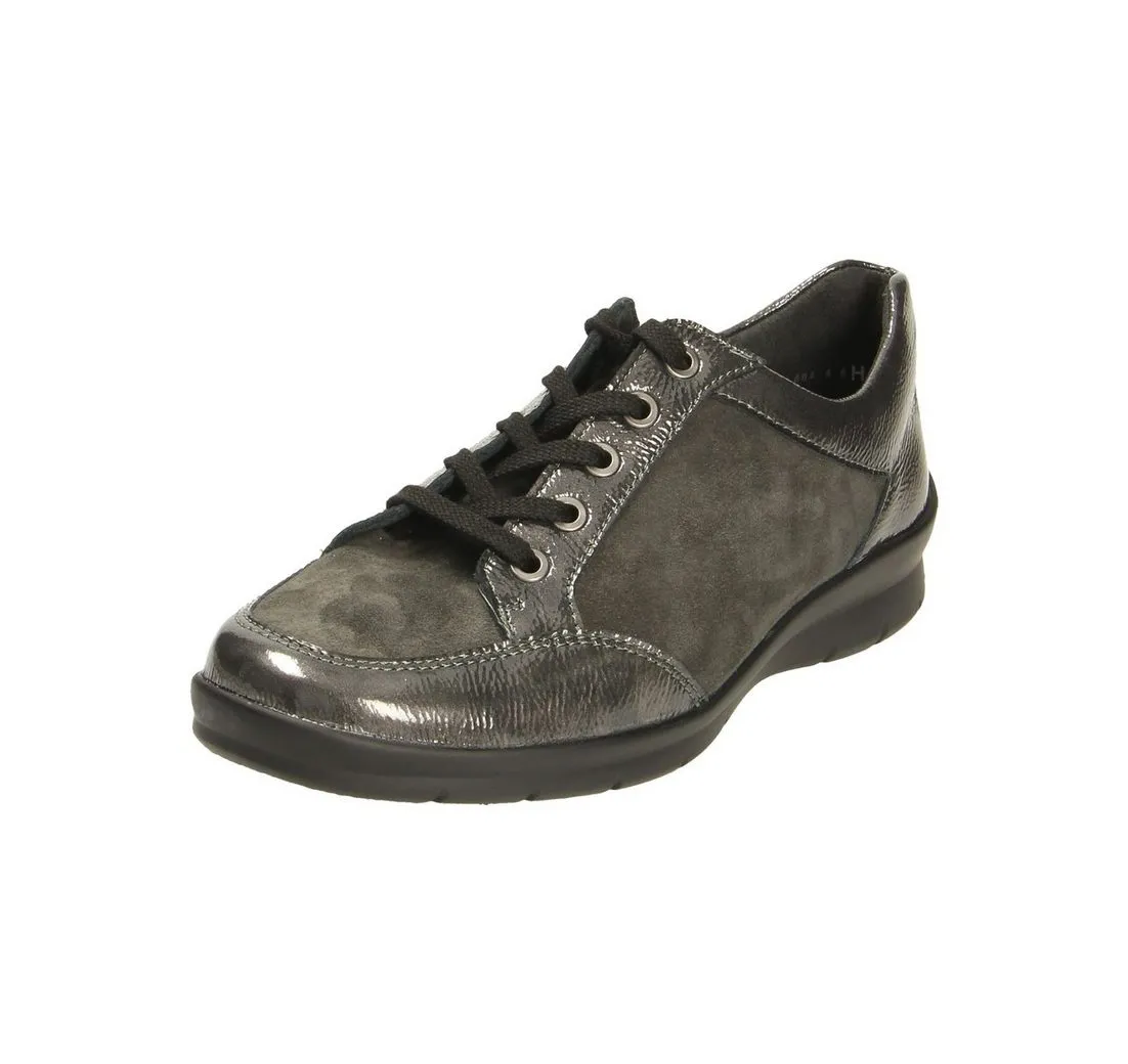 SEMLER Komfort Schnürer für Damen in grau Schnürschuh (1-tlg)