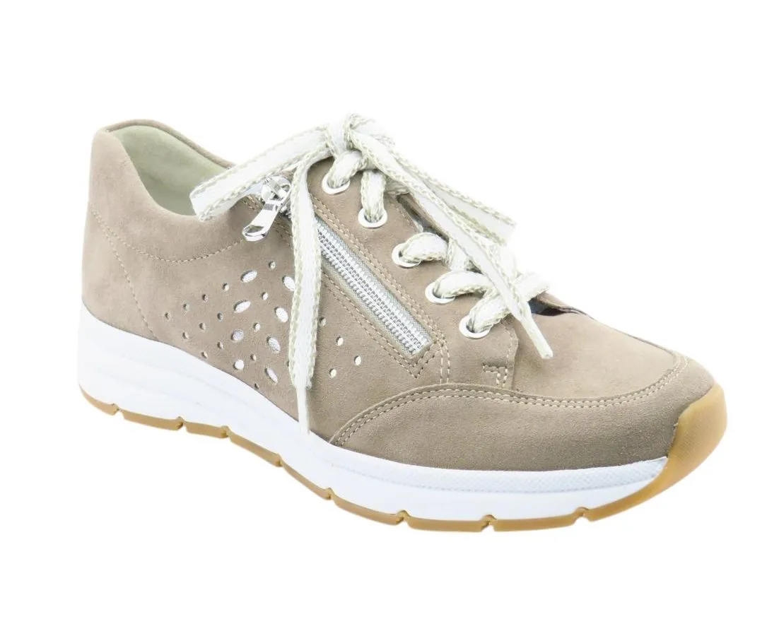 SEMLER Nicki pann silber Sneaker