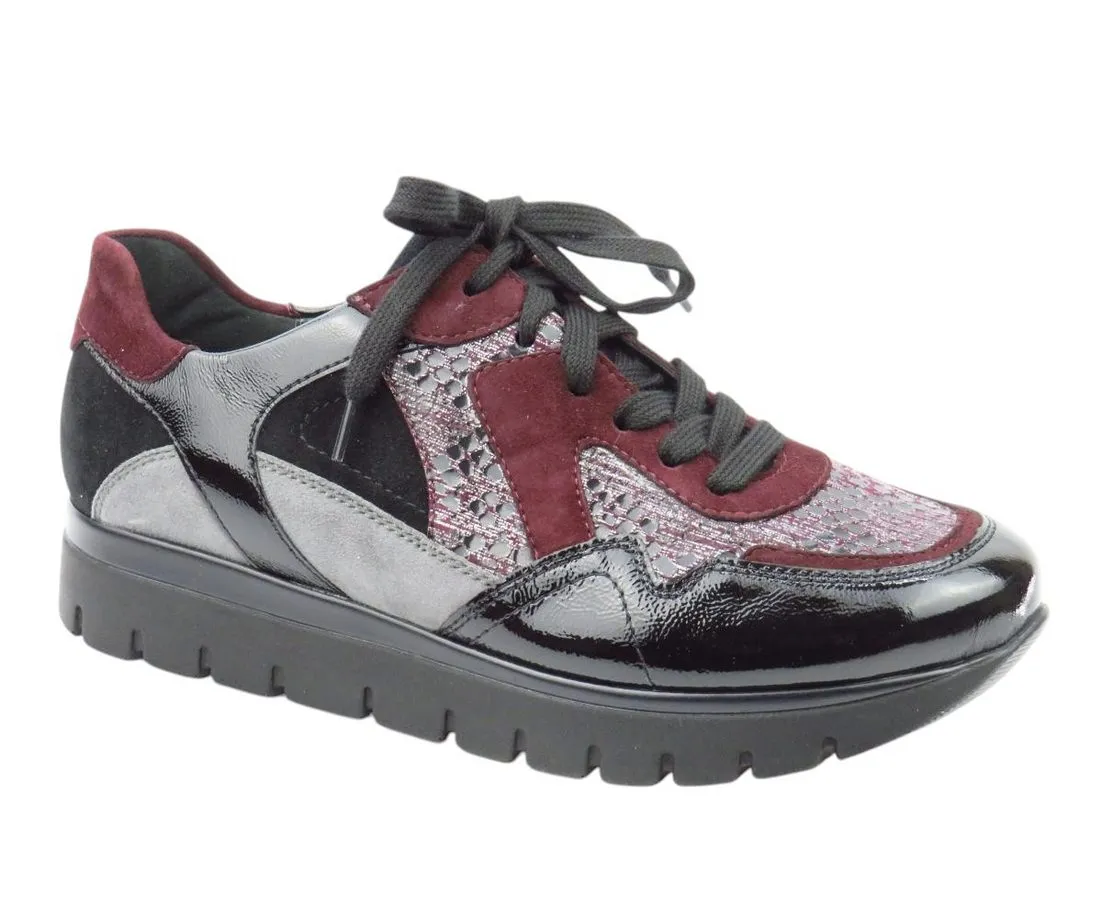 SEMLER Silvia schwarz/grau Sneaker