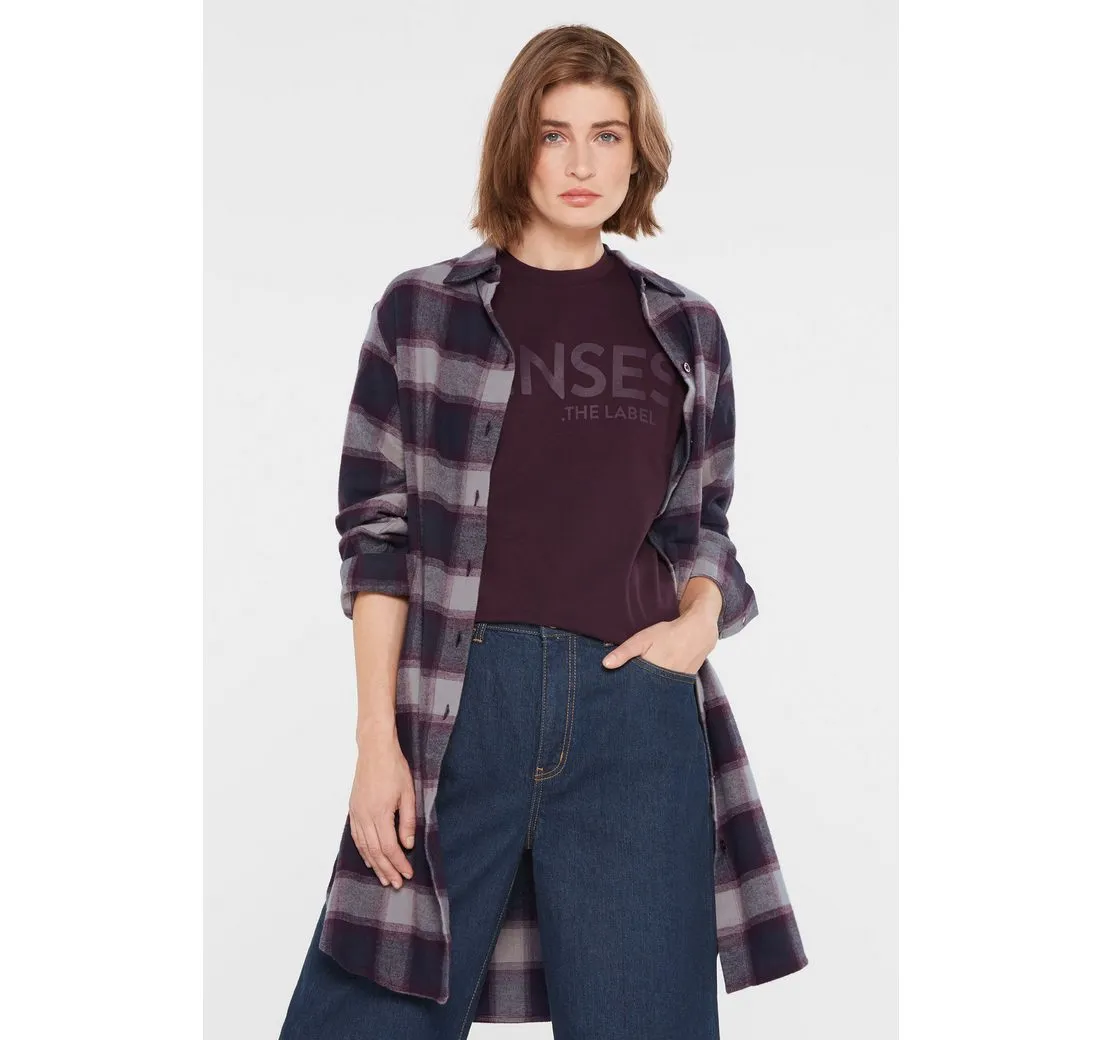 SENSES.THE LABEL Karokleid aus Baumwolle