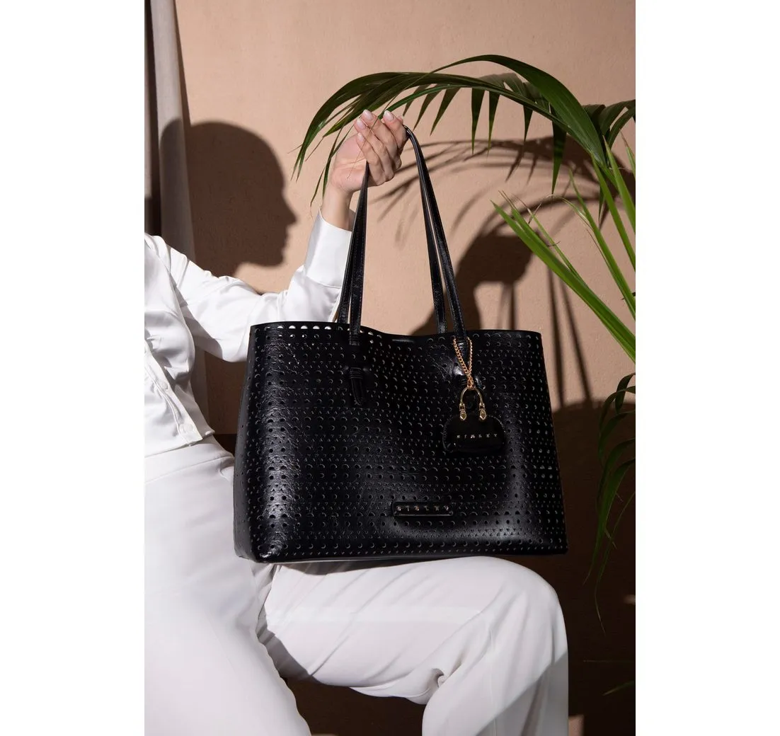 sisley Schultertasche Sisley Shoulder Bag Schultertasche, verstellbar
