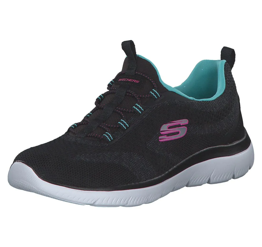 SKECHERS 150120 BKMT Summits New Nature Slip-On Sneaker