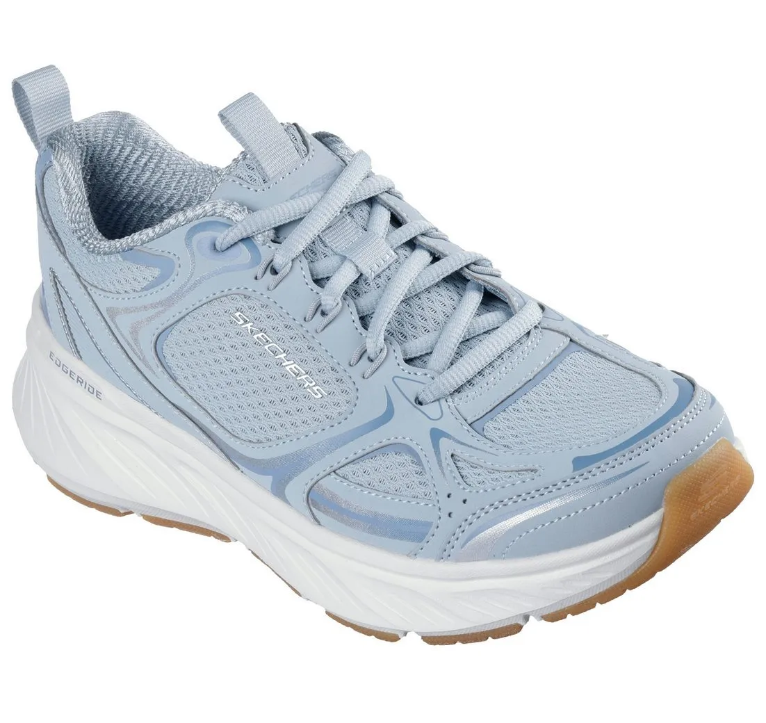 SKECHERS EDGERIDE-SILVER ECLIPSE Sneaker Retro Sneaker, Schnürschuh mit Metallic-Besätzen