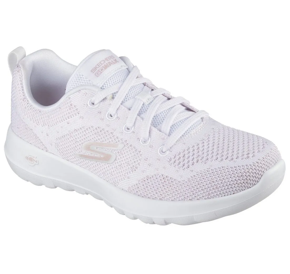 SKECHERS GO WALK JOY-VIOLET Sneaker, Trainingsschuh, Schnürschuh mit Goga Mat Technologie