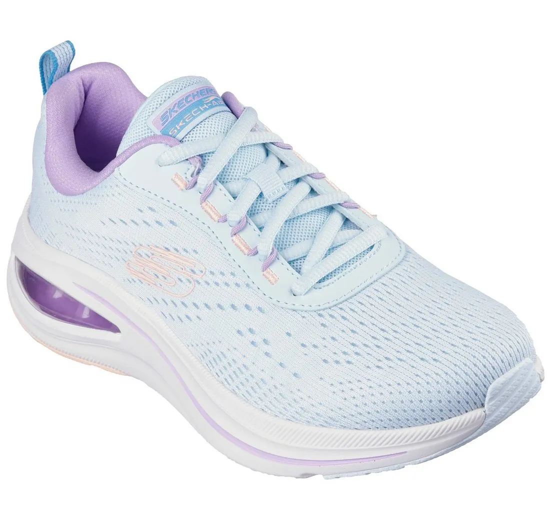 SKECHERS SKECH-AIR META-AIRED OUT Slip-On Sneaker Slipper, Freizeitschuh, Trainingsschuh mit gepolstertem Schaftrand