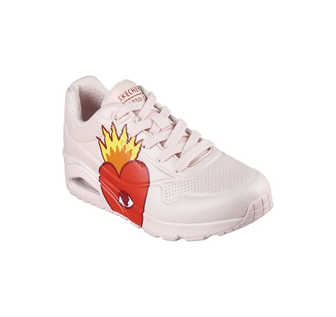 SKECHERS UNO - FLAMING HEART Sneaker