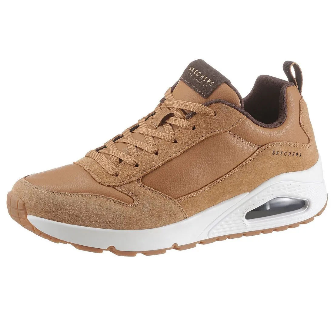 SKECHERS Uno Stacre Sneaker mit Luftkammernsohle, Freizeitschuh, Halbschuh, Schnürschuh