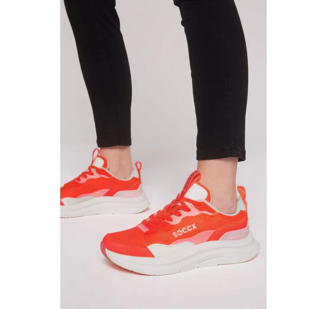 SOCCX Sneaker mit Fersenstabilisator