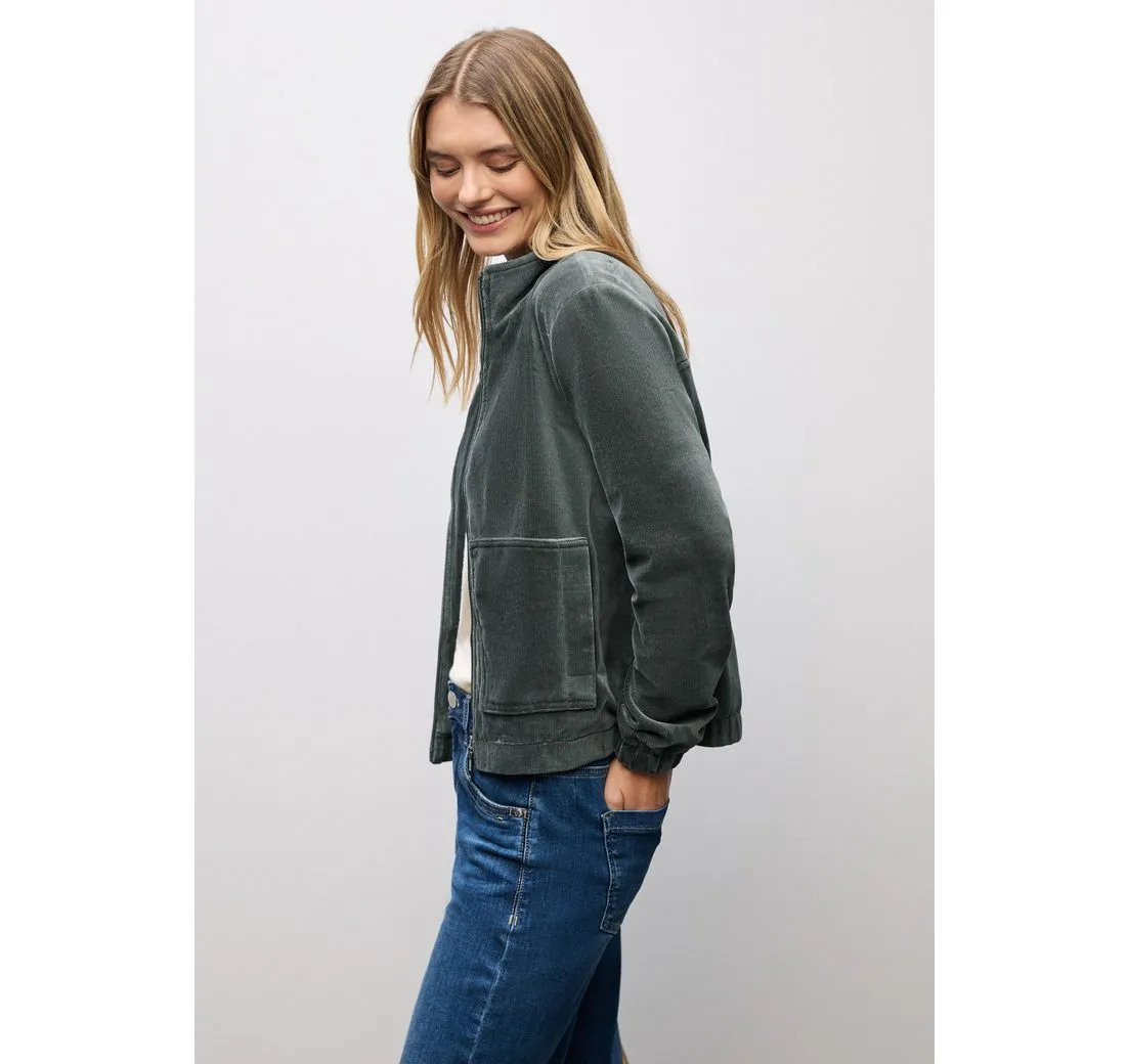 STREET ONE Cordjacke mit elastischem Bund