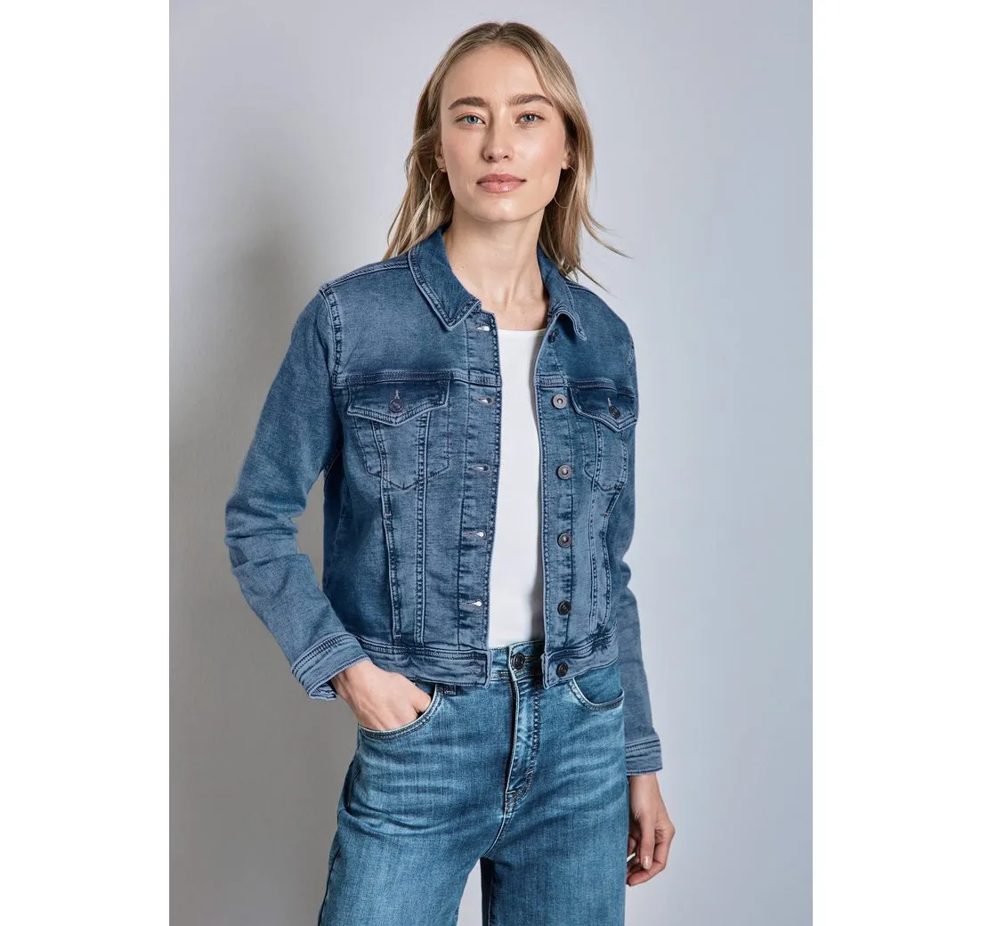 STREET ONE Jeansjacke mit Brusttaschen