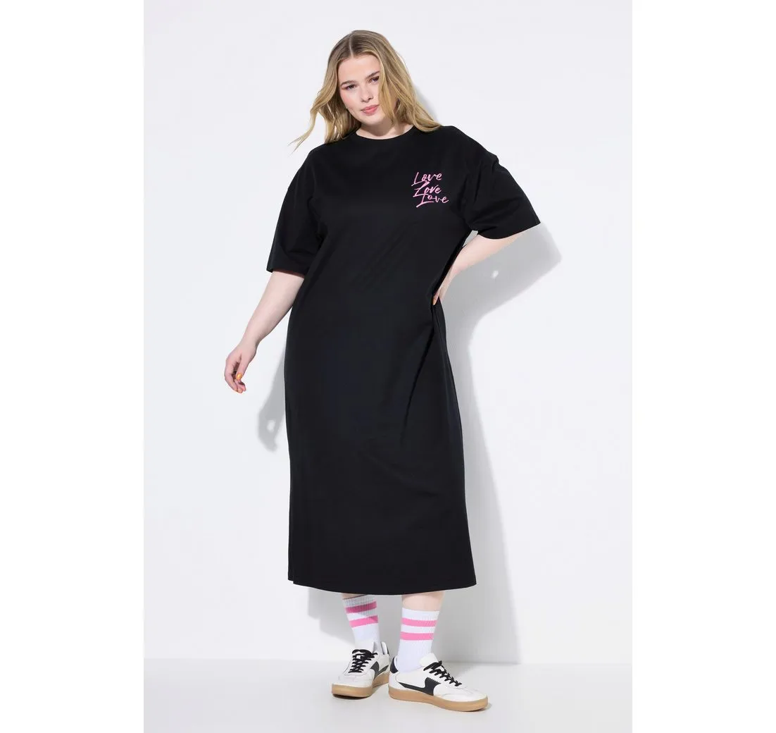 STUDIO UNTOLD Midikleid Jerseykleid oversized Bigshirt Rückenprint