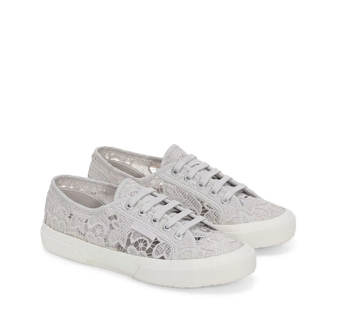 SUPERGA 2750 MACRAME Sneaker mit transparenter Spitze