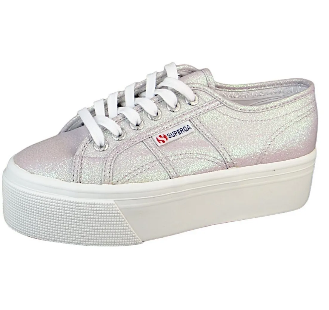 SUPERGA S61174W A1H Pastel Lilla Iridescent Sneaker