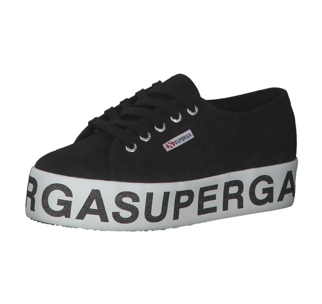 SUPERGA Superga Damen Sneaker 2790 Cotw Glitterlettering S111TRW Sneaker