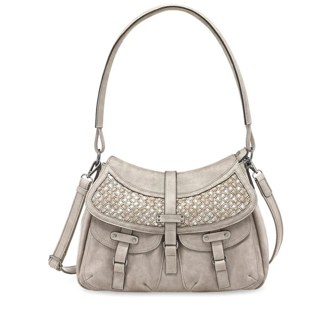 Tamaris Henkeltasche Wida, Damen Satchel Bag Schultertasche viele Fächer