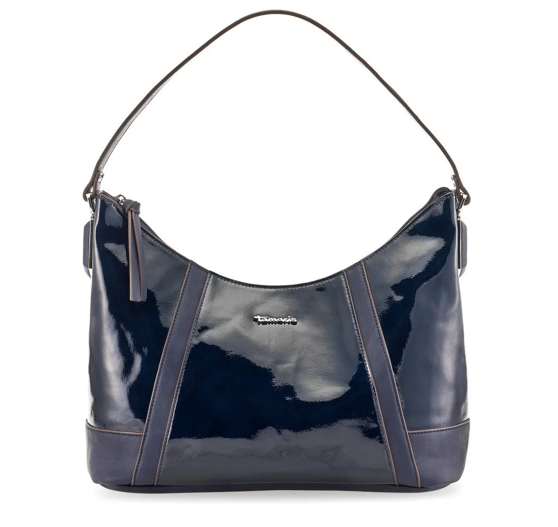 Tamaris Schultertasche Elsa (Set), Damen Handtasche Hobo Bag Schultertasche navy comb
