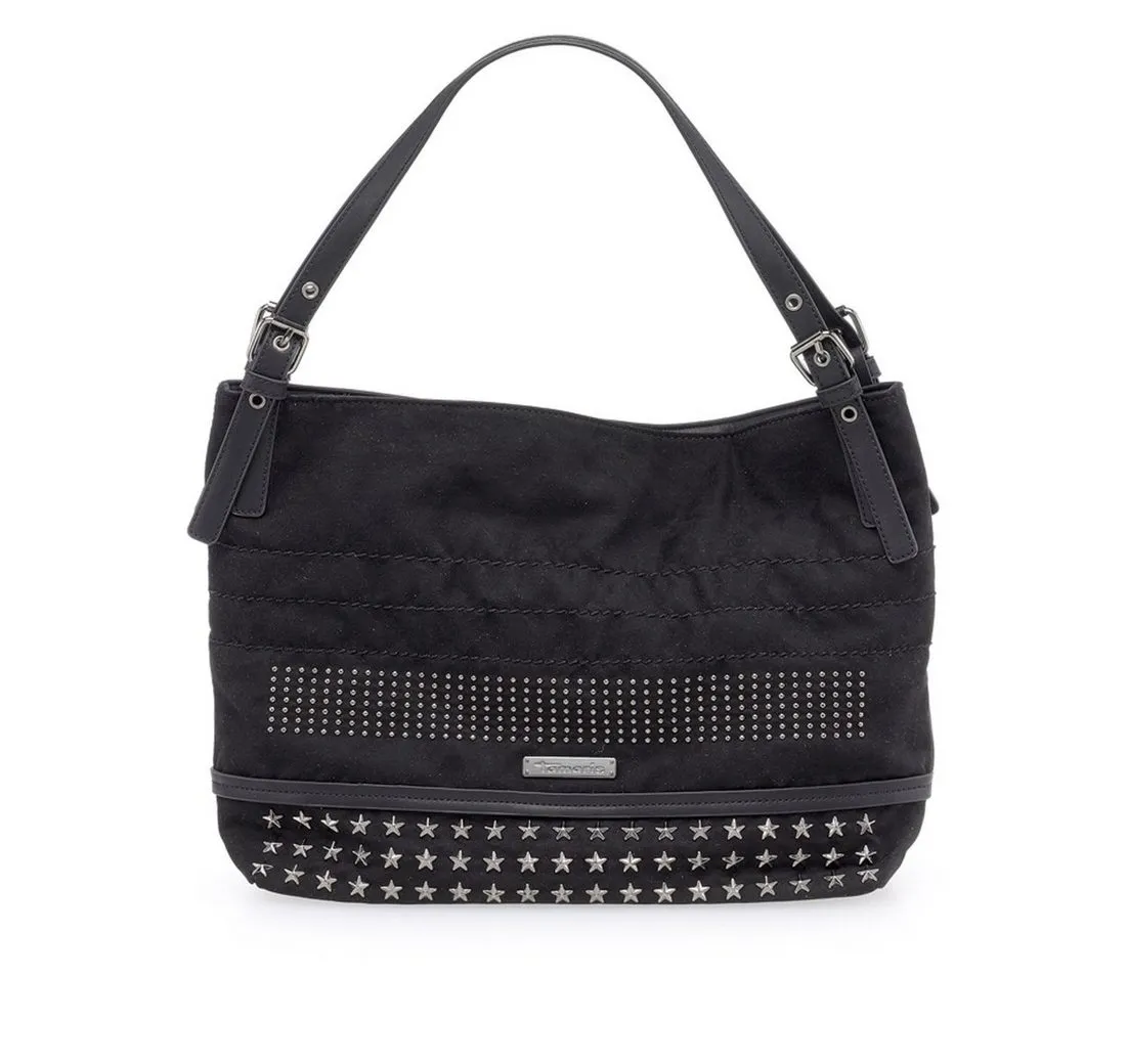 Tamaris Schultertasche Jasmine (Set), Damen Shoulder Bag Handtasche Schultertasche Nietendetails