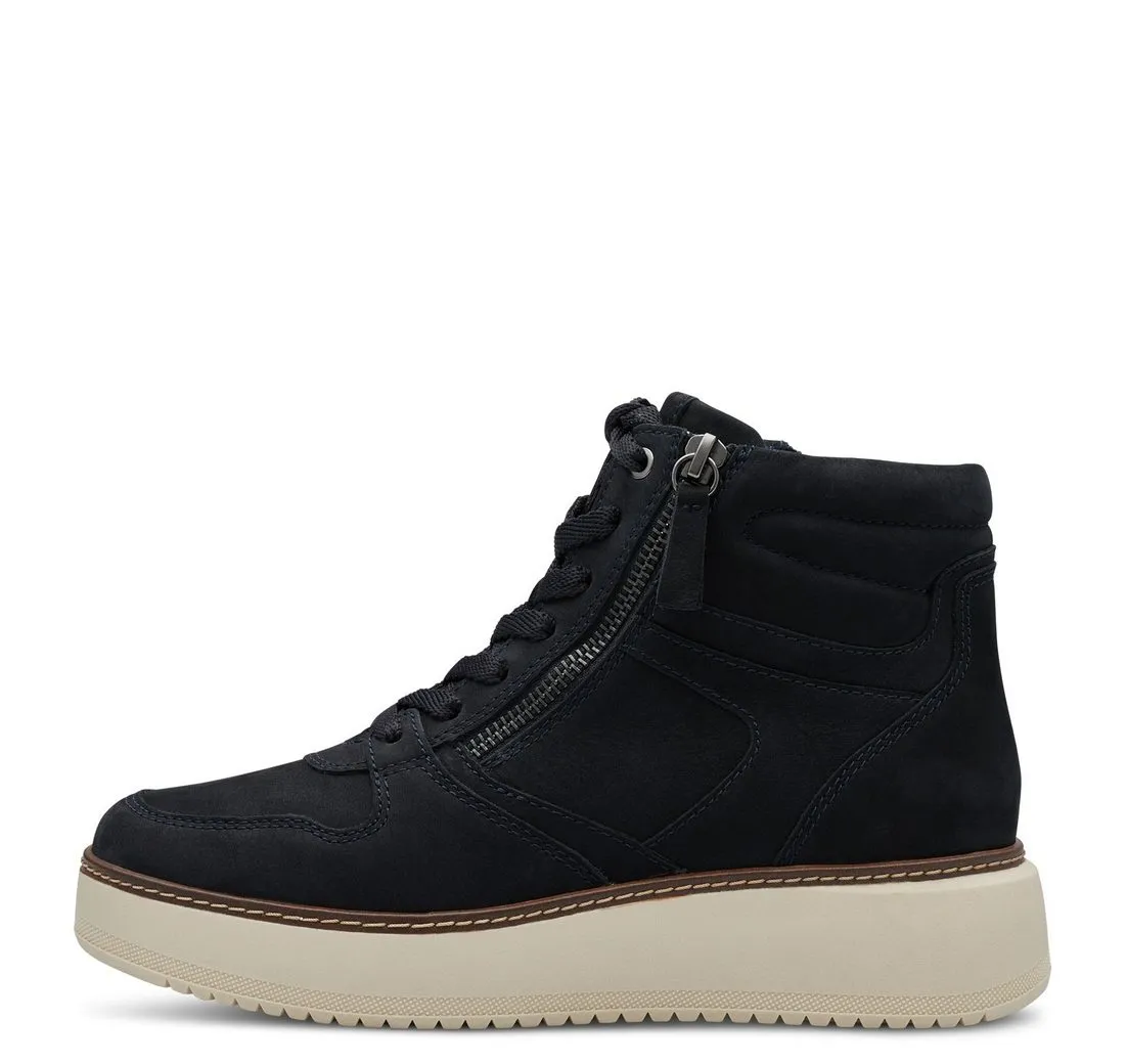 TAMARIS TAMARIS Damen High-top Sneaker 1-25204-41-827 NAVY blau Sneaker