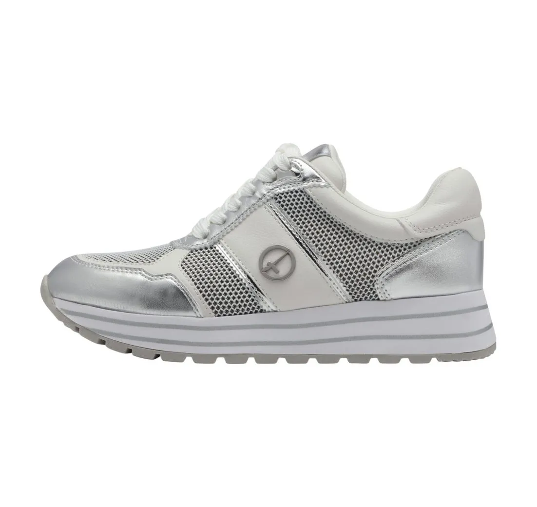 TAMARIS Tamaris Damen Sneaker 1-23727-42-948 SILVER COMBI Sneaker