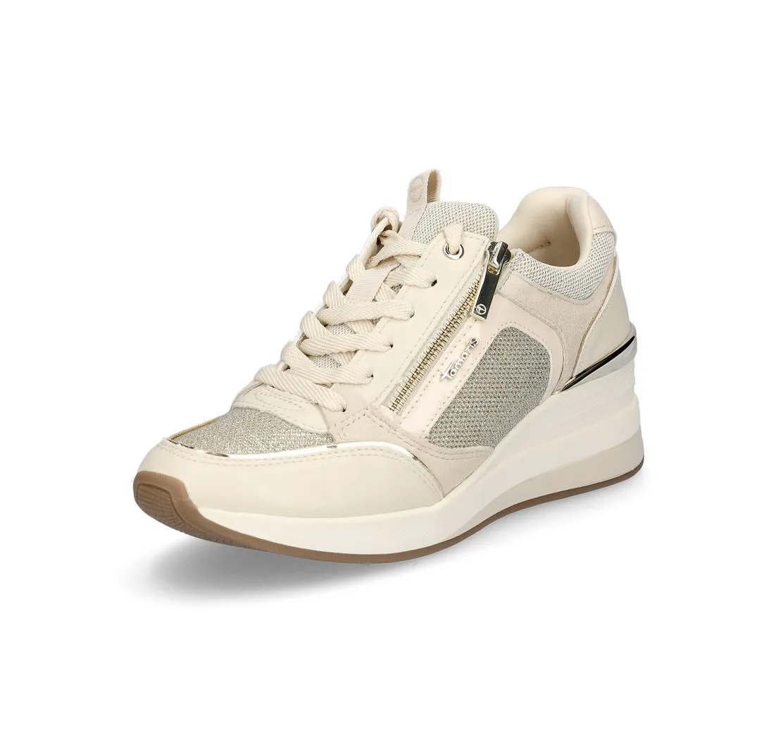 TAMARIS Tamaris Damen Sneaker creme Sneaker