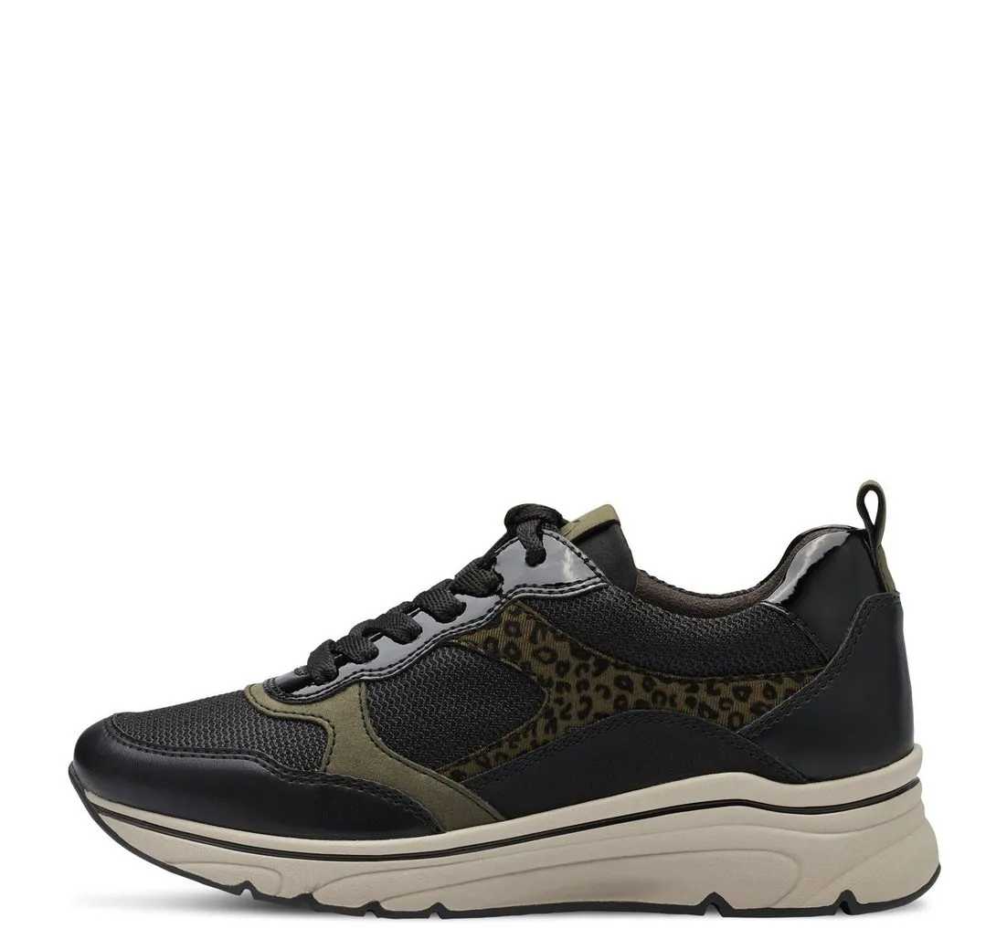 TAMARIS Tamaris PURE RELAX Damen Sneaker 1-23721-41-761 OLIVE COMBI Sneaker