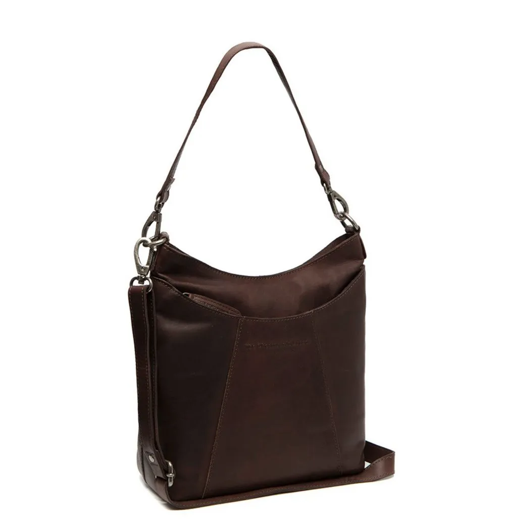 The Chesterfield Brand Schultertasche Wax Pull-up Leder 7,1 Liter Tulum, wasserabweisend